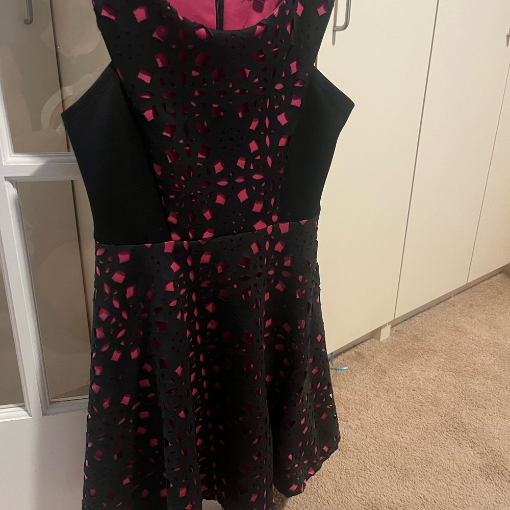 Stunning black and pink party dress size 12 
Ten sixty Sherman
